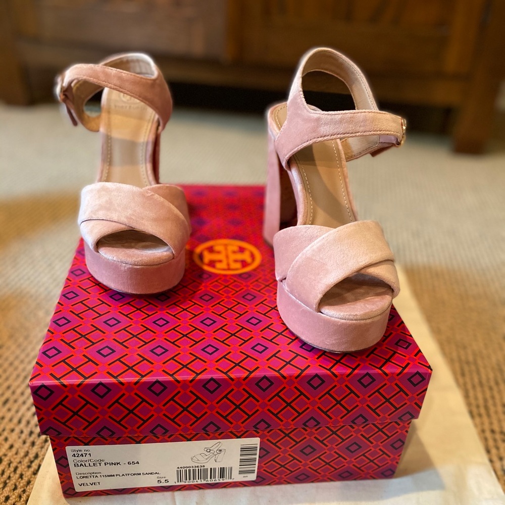 Tory Burch Pink Sandals